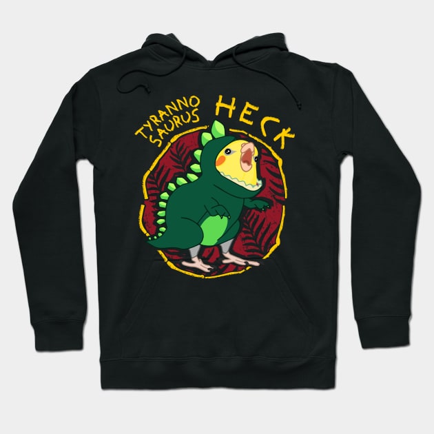 tyrannosaurus HECK Hoodie by FandomizedRose